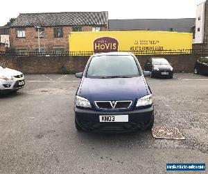 2003 03 VAUXHALL ZAFIRA 1.8i 16v CLUB 7 SEATER WITH 130K MILES - FEB 2018 MOT 