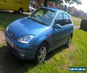 2003 FORD FOCUS ZETEC BLUE 16v 5 door hatchback NO RESERVE