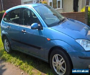 2003 FORD FOCUS ZETEC BLUE 16v 5 door hatchback NO RESERVE