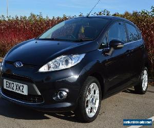 2012 ford fiesta zetec 1.4cc ecomatic 23254 miles on clock one owner from new