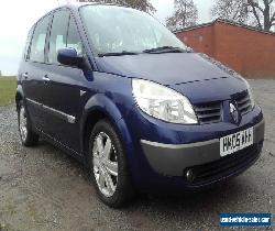 2005 RENAULT SCENIC DYNAMIQUE 16V BLUE NO RESERVE for Sale