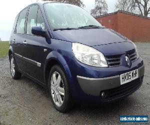 2005 RENAULT SCENIC DYNAMIQUE 16V BLUE NO RESERVE for Sale