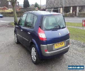 2005 RENAULT SCENIC DYNAMIQUE 16V BLUE NO RESERVE