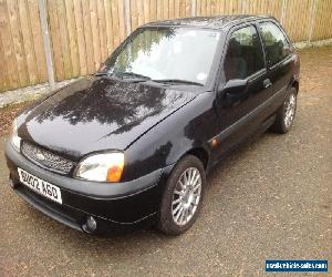 2002 FORD FIESTA ZETEC S BLACK 69 thousand miles