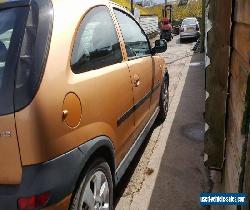 2003 VAUXHALL CORSA SXI 16V GOLD for Sale