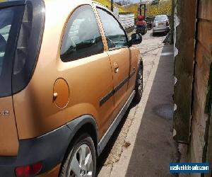 2003 VAUXHALL CORSA SXI 16V GOLD