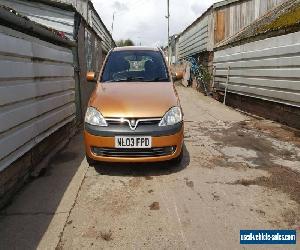 2003 VAUXHALL CORSA SXI 16V GOLD