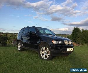 BMW X5 4.4 V8 Sport 2002 black towbar FSH low miles