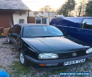 Mk 3 Volkswagen Golf cabriolet convertible 1.8 petrol 