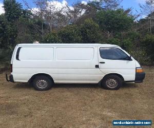 Toyota Hiace Van 1996 2.4 litre Petrol - great cond - some minor issues - no RWC