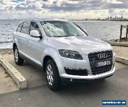 AUDI Q7 MY07 2007 MODEL TDI  METALLIC SILVER AUTOMATIC LARGE FAMILY CAR for Sale