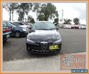 2007 Alfa Romeo 147 MY06 JTD Black Manual 6sp M Hatchback