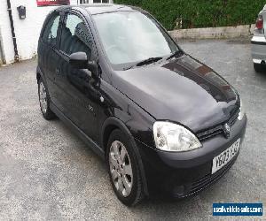 2003 VAUXHALL CORSA SXI 16V BLACK