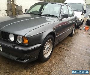 1988 BMW 530 I SE AUTO e34  (SPORT BUMPERS ) GREY BARN FIND SPARES OR REPAIR