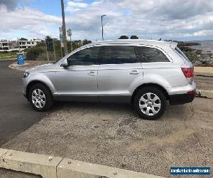 AUDI Q7 MY07 2007 MODEL TDI  METALLIC SILVER AUTOMATIC LARGE FAMILY CAR