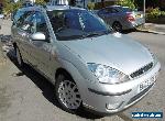 FORD FOCUS GHIA ESTATE 1.6 AUTOMATIC - 2002 METALLIC SILVER for Sale