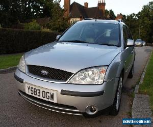 Ford Mondeo Ghia X Estate Low Miles Long MOT HPI Clear, Service History