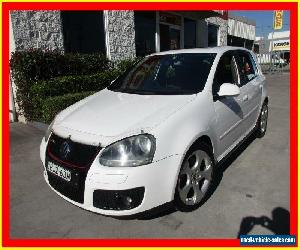 2005 Volkswagen Golf V GTi White Manual 6sp M Hatchback