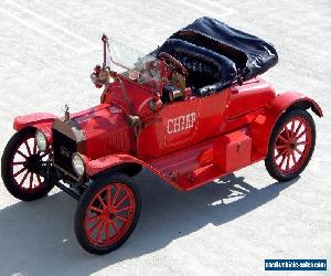 1915 Ford Model T Fire Chief Parade Car from Museum