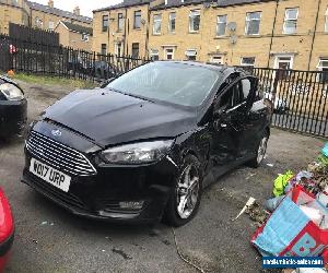 2017 FORD FOCUS ZETEC EDITION BLACK 1.0 ECOBOOST DAMAGED SALVAGE 