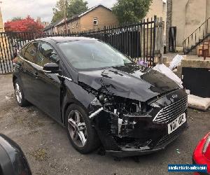 2017 FORD FOCUS ZETEC EDITION BLACK 1.0 ECOBOOST DAMAGED SALVAGE 