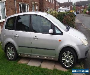 Ford Focus C Max 1.6 L, 05 plate, spares or repair MOT June 18 New brakes DRIVES for Sale