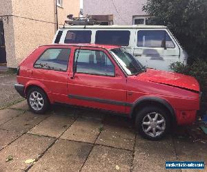 Volkswagen Mk2 Golf 2.0 ltr conversion 3 door red PROJECT CAR