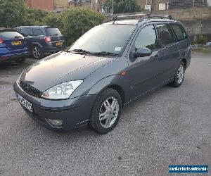 2003 FORD FOCUS 1.8 ZETEC GREY AUTO 74K