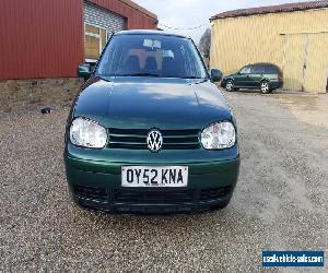 2002 VOLKSWAGEN GOLF GTI TDI 150BHP MK4 MET. GREEN