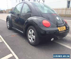 VW Beetle, Black 2003. 1.9 TDI. Private Reg. Chipped. 