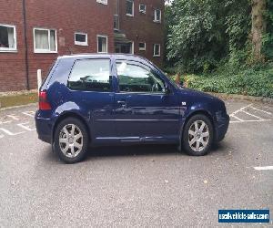 Volkswagen golf 4 motion 3 door 2.8 v6 blue Mk4