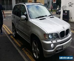 BMW x5 3.0i sport e53 manual silver petrol very good condition Low Milage