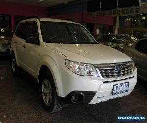 2011 Subaru Forester MY11 X White Automatic 4sp A Wagon