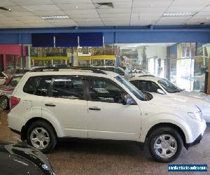 2011 Subaru Forester MY11 X White Automatic 4sp A Wagon