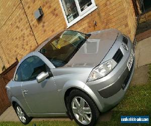 2006  Silver Renault megane convertible 1.9 dci MOT May 2017 for Sale