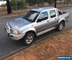 2003 Nissan Navara D22 3L turbo diesel 4x4 side damaged repairable drives for Sale