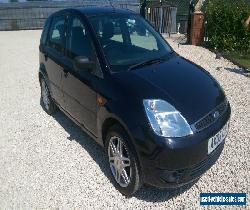 2005 05 REG FORD FIESTA GHIA 1.6 TD BLACK 82000 MILES SPARES OR REPAIRS for Sale