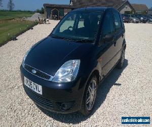 2005 05 REG FORD FIESTA GHIA 1.6 TD BLACK 82000 MILES SPARES OR REPAIRS