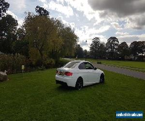 BMW 320i M SPORT COUPE AUTOMATIC PEARL WHITE/GLOSS BLACK 66,000 MILES