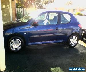 2000 PEUGEOT 206 HATCH-3 DOOR-PETROL-MANUAL-ONLY 123K'S!. AS IS