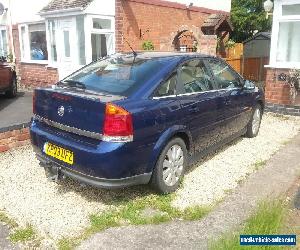 2003 VAUXHALL VECTRA ELEGANCE DTI 16V BLUE Spares or Repair