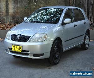 2004 Toyota Corolla Seca Hatchback Manual