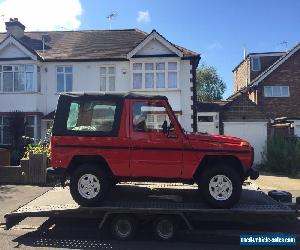 Mercedes G Wagon Wagen Cabrio Convertible W460 300 GD 280 GE W461 W463 Rare 