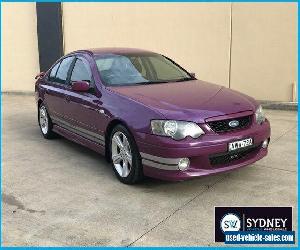 2005 Ford Falcon BA Mk II XR6 Sedan 4dr Spts Auto 4sp, 4.0i Purple Automatic A