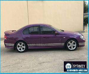 2005 Ford Falcon BA Mk II XR6 Sedan 4dr Spts Auto 4sp, 4.0i Purple Automatic A