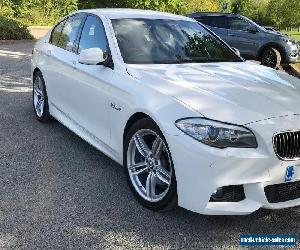 **Bmw 5 Series F10 2010 Alpine White M Sport 520D Stunning Car**