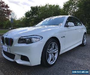 **Bmw 5 Series F10 2010 Alpine White M Sport 520D Stunning Car**