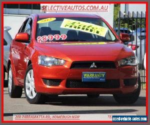 2012 Mitsubishi Lancer CJ MY12 ES Orange Manual 5sp M Sedan for Sale