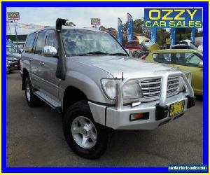 1999 Toyota Landcruiser HZJ105R GXL (4x4) Silver Manual 5sp M Wagon for Sale