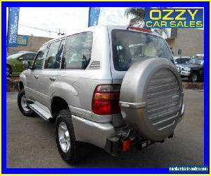 1999 Toyota Landcruiser HZJ105R GXL (4x4) Silver Manual 5sp M Wagon